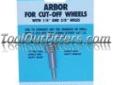 "
SG Tool Aid 94950 SGT94950 Arbor for Cut-Off Wheels with 1/4"" and 3/8"" Center Holes
Features and Benefits:
Allows any die grinder or drill to be turned into a cut-off tool using either 1/4" or 3/8" I.D. Cut-Off wheels
Â 
"Price: $3.84
Source: