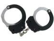 ASP Aluminum Chain Handcuffs Black. ASP Tactical Handcuffs provide a major advance in both the design and construction of wrist restraints. Frame geometry is the result of extensive computer modeling and simulation analysis. Strength potential has been