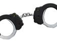 Lightweight handcuff, double locking, stainless steel/ordnance grade polymer, and modular, replaceable lock with 1 key. Chain cuffs are flexible and more easily applied during a confrontation.Description: ChainFinish/Color: BlackFrame/Material: SteelType: