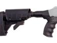 Six Position Collapsible Buttstock Scorpion Recoil System Scorpion Razorback Recoil Pad Ã¢â¬â Non-Slip, Removable Scorpion Recoil Pistol Grip Ã¢â¬â Ergonomic, Sure-Grip Texture Impact is Absorbed Ã¢â¬â Shooting any Load Size can now be Done with No Pain being