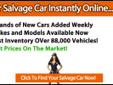 Atlanta Salvage Cars
If you're here you're probably searching for a Atlanta salvage yard for one of two popular reasons. The first is you want to sell your old and or used car because that fix it project is long gone and your hoping to either have it