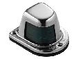 1-Mile Deck Mount, Green Sidelight - 12V - Stainless Steel HousingPart #: 66319G7Constructed of corrosion-resistant 304 stainless steel, these lights provide one-mile visibility for power boats up to 39.4 ft. (12 meters). Lights include rubber gasket lens