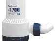Heavy-Duty Bilge Pump 1700 SeriesPart #: 4730-4Heavy-Duty Bilge Pumps integrate the highest quality bearings, brushes, alloys and magnets designed to withstand extreme usage cycles. Pump all employs an exclusive shaft and motor compartment, reducing wear
