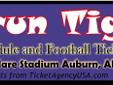 Auburn Tigers Football Tickets and 2014 NCAA Schedule
Auburn Tigers 2014 NCAA Schedule and Football Tickets
We have Season Tickets!! Seating Selections include: Parking Passes, VIP Club, North Club, South Club, Sideline seats between the 10 and 20 yard