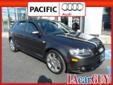 Pacific Audi
20550 Hawthorne Blvd., Â  Torrance, CA, US -90503Â  -- 888-536-8401
2008 Audi A3 4dr HB Auto DSG FrontTrak PZEV
Low mileage
Call For Price
Call for the Latest Internet Price! 
888-536-8401
Â 
Contact Information:
Â 
Vehicle Information:
Â 
Pacific