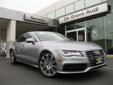 Elk Grove Audi
9776 W Stockton Blvd., Elk Grove, California 95757 -- 877-362-6129
2012 Audi A7 3.0 Prestige New
877-362-6129
Price: Call for Price
300 Point Inspection by Audi Trained Technicians!
Click Here to View All Photos (20)
Special Certified