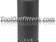 "
Grey Pneumatic 3034DT GRE3034DT 3/4"" Drive x 1-1/16"" Extra Deep Thin Wall Impact Socket
"Price: $23.36
Source: http://www.tooloutfitters.com/3-4-drive-x-1-1-16-extra-deep-thin-wall-impact-socket.html