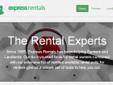 No sign up fees.
No monthly fees.
Secure instant access.
Join the thousands of Landlords and Property Managers
that rely on accurate credit and criminal history
to place tenants every day.
To get started now please visit us
www.expressrentals.com/screen
