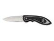 "
Browning 322356 Backdraft Silver/Black, Model 356
Backdraft, Silver/Black, Model 356
- Folding locking liner
- Assisted opening
- Blade: 420 steel
- Handle: 6061 T6 aircraft grade anodized aluminum
- Main Blade Length: 3 1/4"" "Price: $19.42
Source:
