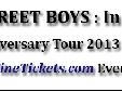 Backstreet Boys Tour 2013 Concert in Tampa, Florida
BSB Concert at the Live Nation Amphitheatre on Friday, August 23, 2013
The Backstreet Boys are reunited to celebrate their 20th anniversary with a concert in Tampa, FL. The BSB concert in Tampa will take