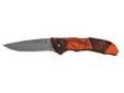"
Buck Knives 286CMS9 Bantam BHW Mossy Oak Orange Blaze
Made in the USA of USA and Imported Parts. Easy handling, lightweight, one-hand deployment. Slightly larger than the BLWÂ®, the BHWÂ® also has a mid-lockback design, ridges at the top for added grip