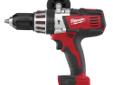 ï»¿ï»¿ï»¿
Bare-Tool Milwaukee 2611-20 18-Volt Hammer Drill (Tool Only, No Battery)
More Pictures
Lowest Price
Click Here For Lastest Price !
Technical Detail :
18-Volt XC high capacity lithium-ion battery delivers longer life and run-time
Milwaukee 4-pole