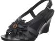Pretty petals blossom atop the Kalac Flower wedge sandal from ECCO. Its on-trend wedge and flirty strappy style perk up wardrobe essentials while offering easy comfort making it a savvy pick for weekday-to-weekend wear. Plus, the ankle buckle provides an