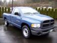 If you are looking for a BUDGET FRIENDLY truck then look no more! You found it, one catch... You Better Be Quick! These always sell fast in this price range!
Trucktown LTD
1-800-671-0026
Visit Us Now at www.trucktownltd.com/
2004 Dodge Ram 1500 Regular