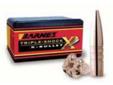 The Triple-Shock X-Bullet. Identifiable by rings cut into its copper body, it offers all the qualities that have made the X-Bullet a favorite of knowledgeable hunters everywhere. Like the X-Bullet, the Triple-Shock X features all-copper construction, no