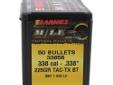 Barnes Tactical Bullets- Caliber: 338 (.338")- Grain: 225- Bullet: TAC-TX Boat Tail- Per 50
Manufacturer: Barnes Bullets
Model: 33858
Condition: New
Price: $39.10
Availability: In Stock
Source:
