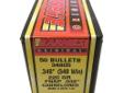 Barnes Original Bullets- Caliber: 348 Winchester (.348")- Grain: 220- Bullet Types: Flat Nose Soft Point .032", Cannelured- Per 50
Manufacturer: Barnes Bullets
Model: 34805
Condition: New
Price: $38.47
Availability: In Stock
Source: