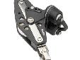 Series 4 58mm Block - Fiddle - Swivel + Becket + Cam Block Swivel Fully swivelling head with removable shackle.BecketA clevis forming part of one end of a sheaveCam cleat blocks Fitted with Kevlar "K" cams (unless otherwise stated). Cam arms are fully