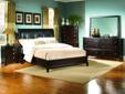 MODERN LOOK WITH VERY DARK CAPUCCINO FINISH .
QUEEN BED, NIGHT STAND, DRESSER, AND MIRROR....(3 DRAWER NIGHT STAND) (EXTRA HUGE MIRROR)
ONLY $799.00....
FINANCE NOW WITH NO CREDIT CHECK AND 0% INTEREST!! NO CREDIT CHECK....
CALL US AT (214)251-5755 FOR