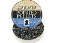 "
Beeman 1225 Beeman.177 Caliber Pellets Pointed, Per 250
Pointed Pellets
- 177 caliber
- 8.3 grains
- Per 250"Price: $2.37
Source: http://www.sportsmanstooloutfitters.com/beeman.177-caliber-pellets-pointed-per-250.html