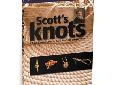 DVD SCOTT'S KNOTS - LEARN HOW TO TIE KNOTSA Clear Concise Guide To Great Nautical Knots. Will have you tying your own knots like a seasoned pro in no time! This step-by-step instructional DVD will teach you how to tie a wide variety of knots & hitches &