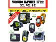 Furuno NavNet 17xx SeriesInstructional Training DVDThis step-by-step, instructional training DVD walks you through the key features and functions of your Electronics unit, from the basics to advanced operation. Learn everything you need to know to begin