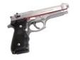 "
Crimson Trace LG-302 Beretta 92/96 Overmold, Dual Side Activation
Original M9 / 92 / 96 Lasergrips
The LG-302 Lasergrips were our first duty Lasergrips for the Beretta 92 series. They feature a rubber overmold design with dual-side activation switches