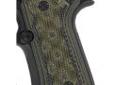 "
Hogue 93178 Beretta 92 Compact Grips Checkered G-10 G-Mascus Green
Hogue Extreme G-10 grips are made from high strength G-10 composite. The materials used in the production of the Extreme Series G-10 Grip make for a first class product that is both