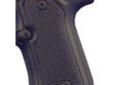 "
Hogue 93179 Beretta 92 Compact Grips Checkered G-10 Solid Black
Hogue Extreme G-10 grips are made from high strength G-10 composite. The materials used in the production of the Extreme Series G-10 Grip make for a first class product that is both strong