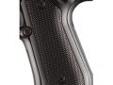 "
Hogue 92176 Beretta 92 Grips Checkered Aluminum Brushed Gloss Black Anodized
Hogue Extreme Series Aluminum grips are precision machined from solid billet stock Aerospace grade 6061 T6 aluminum. Carefully engineered and sized for ultimate fit, form and