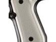 "
Hogue 92175 Beretta 92 Grips Checkered Aluminum Brushed Gloss Clear Anodized
Hogue Extreme Series Aluminum grips are precision machined from solid billet stock Aerospace grade 6061 T6 aluminum. Carefully engineered and sized for ultimate fit, form and