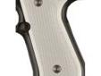 "
Hogue 92174 Beretta 92 Grips Checkered Aluminum Matte Clear Anodized
Hogue Extreme Series Aluminum grips are precision machined from solid billet stock Aerospace grade 6061 T6 aluminum. Carefully engineered and sized for ultimate fit, form and function,