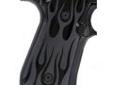 "
Hogue 92130 Beretta 92 Grips Flame Aluminum Black Anodized
Hogue Extreme Series Aluminum grips are precision machined from solid billet stock Aerospace grade 6061 T6 aluminum. Carefully engineered and sized for ultimate fit, form and function, the