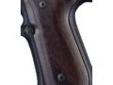 "
Hogue 92910 Beretta 92 Grips Rosewood
Hogue Fancy Hardwood grips are some of the finest grips available. They are precision inletted on modern computerized machinery, then hand finished on actual factory frames to assure proper fit. Grips are