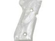 "
Hogue 92318 Beretta 92 Polymer Grip Panels White Pearl
Hogue Polymer Grip Panels - White Pearlized - Fits: Beretta 92S, Beretta-S, 92SB, 96, M-9
- White Pearlized
- Fits: Beretta 92S, Beretta-S, 92SB, 96, M-9"Price: $35.22
Source: