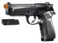 "
Umarex USA 2274000 Beretta 92 Spring 15 Round Black
The Beretta 90two pistol has a 15-round drop free heavy magazine that allows for realistic shooting. The integrated weaver rail will accept accessories such as a laser or a point sight.
Features:
-