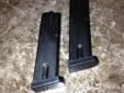 Up for sale/trade is 2 Beretta 96 magazines (40 cal) both magazines are original Beretta hi-cap mag, each magazine says "Restricted/ Federal law enforcement use"
Asking 45.00 each or trade for 12 boxes of .223 ammo (no reloads, chinese, russian ammo ok)
