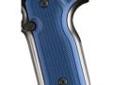 "
Hogue 91173 Beretta Cougar 8000+ Grips Checkered Aluminum Matte Blue Anodized
Hogue Extreme Series Aluminum grips are precision machined from solid billet stock Aerospace grade 6061 T6 aluminum. Carefully engineered and sized for ultimate fit, form and