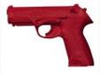 "
ASP 07346 Beretta Red Training Gun PX4 Storm
All too frequently, law enforcement officers have been killed in a training environment with ''unloaded'' firearms. Red handled weapons become indistinguishable from live firearms when held in the hand.