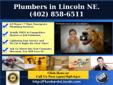 (402) 858-6511 Plumbers In Lincoln NE
Looking for the best Plumbers in Lincoln Nebraska area since 1980?
Full Service affordable plumbing Lincoln NE, we fix any leaks, remodel kitchens/bathrooms, specialize in water heater repairs and replacement, water
