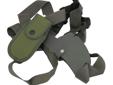 This harness is fully adjustable; it fits up to 48" chest. Ambidextrous in design it converts the hip holster to shoulder holster. Belt is not included with this item.For use with the UM84R Holster.Olive DrabSpecs: Color: Olive Drab
Manufacturer: Bianchi