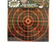 "
Birchwood Casey 36213 Big Burst Targets 12"" Sight In
No more need for binoculars or spotting scopes - you'll see the color burst easily at a distance. Maximum contrast orange and black colors provide maximum visibility! Self-adhesive for quick and easy