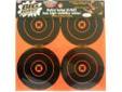 "
Birchwood Casey 36612 Big Burst Targets 6"" Round
No more need for binoculars or spotting scopes - you'll see the color burst easily at a distance. Maximum contrast orange and black colors provide maximum visibility! Self-adhesive for quick and easy set