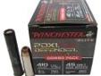 "
Winchester Ammo S41045PD 410g(3DD/12BB)/45LC PDX1 Combo/20
Winchester PDX1 Ammunition
- Gauge: .410 and .45 Colt
- Grain(.45 Colt): 225
- Length(.410): 2.5""
- Velocity(fps): 750(.410) 850(.45 Colt)
- .140: 3 Plated defense disc projectiles, 12 plated