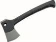 "
Buck Knives 757BKM 5279 Camp Axe, Black
Small, convenient and multi-purpose. This small Camp Axe comes with a convenient sheath to keep the blade protected and the back of the axe works well for pounding in stakes at the campsite.
Specifications:
-