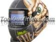 "
Titan 41279 TIT41279 Auto Darkening Solar Powered Welding Helmet with Skull Graphics
Features and Benefits:
Durable, lightweight material is corrosion resistant and flame retardant
Ultra high performance filters protects against UV and IR
2.125 x 4 inch