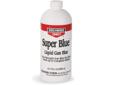 A double-strength bluing solution designed for bluing highly polished steel parts and hardened steels containing nickel and chrome alloys (except stainless). Super Blue? Extra Strength Gun Blue is the blackest blue. Use caution to confine the solution to
