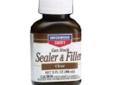 Sealer and filler seals out moisture and fills the pores in one easy step. A clear sealer and filler let you choose your favorite stain or leave the wood in a natural tone. Use sealer and filler as the first step to a beautiful Tru-oil gun stock finish.