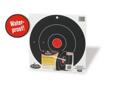 Large 17.25" targets are great for long-range rifle shooting 200 yards and beyond. Bullet holes are easy to see due to ?intense white? splatter effect, even within the red bull's-eye. An outstanding value for five targets - the price per target is