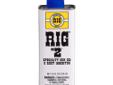 RIG #2 is a specialty gun oil formulated for lubrication and rust prevention. Excellent for use on all firearm metal surfaces to displace moisture, prevent rust and lubricate moving parts. RIG #2 will not harm painted surfaces, plastics, rubbers or plated
